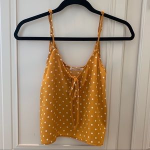 Polka dot tank top